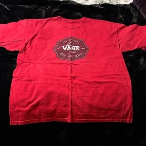 Vintage Vans Classic Red Short Sleeve Tee